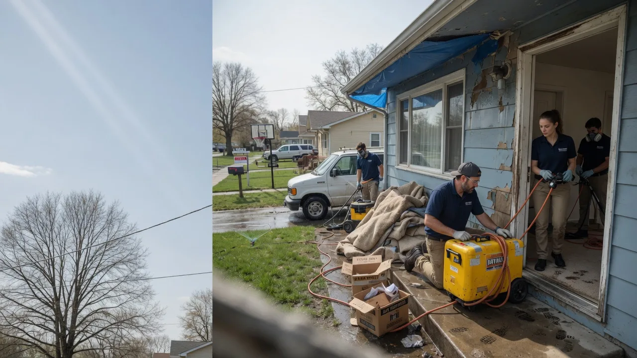 Basement Flood Cleanup in Linville, NC near me